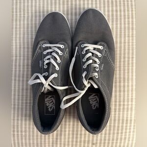 Vans. Grey sneakers. Size 10